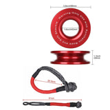 Maxbell Recovery Ring Heavy Duty Sturdy Lightweight Red Rescue Ring for Farming