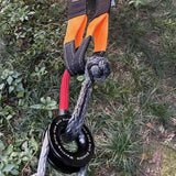 Maxbell Recovery Ring Heavy Duty Sturdy Lightweight Red Rescue Ring for Farming