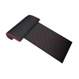 Maxbell Car Seat Extender Pad Leg Support Cushion for Cars Office Chair Driving Black Red