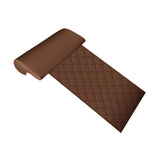 Maxbell Car Seat Extender Pad Leg Support Cushion for Cars Office Chair Driving Brown