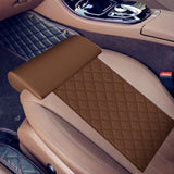 Maxbell Car Seat Extender Pad Leg Support Cushion for Cars Office Chair Driving Brown