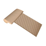 Maxbell Car Seat Extender Pad Leg Support Cushion for Cars Office Chair Driving Beige