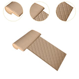 Maxbell Car Seat Extender Pad Leg Support Cushion for Cars Office Chair Driving Beige