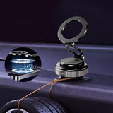 Maxbell Magnetic Phone Holder for Car Support Bracket for Glass Travel Exercing Black