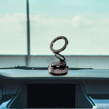 Maxbell Magnetic Phone Holder for Car Support Bracket for Glass Travel Exercing Black