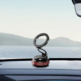 Maxbell Magnetic Phone Holder for Car Support Bracket for Glass Travel Exercing Red