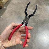 Maxbell Electrical Disconnect Plier for Factory Worker DIY Hobbyist Electrician red