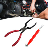Maxbell Electrical Disconnect Plier for Factory Worker DIY Hobbyist Electrician red