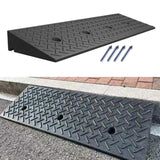 Maxbell Driveway Curb Ramp Sturdy Threshold Ramp for Motorcycle Auto