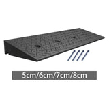 Maxbell Driveway Curb Ramp Sturdy Threshold Ramp for Motorcycle Auto