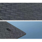 Maxbell Driveway Curb Ramp Sturdy Threshold Ramp for Motorcycle Auto