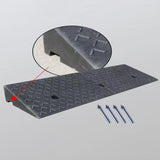 Maxbell Driveway Curb Ramp Sturdy Threshold Ramp for Motorcycle Auto