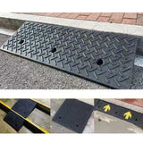 Maxbell Driveway Curb Ramp Sturdy Threshold Ramp for Motorcycle Auto