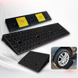 Maxbell Driveway Curb Ramp Sturdy Threshold Ramp for Motorcycle Auto