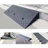 Maxbell Driveway Curb Ramp Sturdy Threshold Ramp for Motorcycle Auto