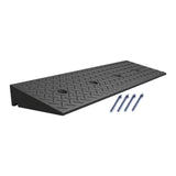 Maxbell Driveway Curb Ramp Sturdy Threshold Ramp for Motorcycle Auto