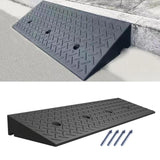 Maxbell Driveway Curb Ramp Sturdy Threshold Ramp for Motorcycle Auto