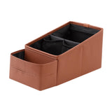 Maxbell Car Armrest Storage Box Auto Interior Accessories for Truck Auto Travel Brown