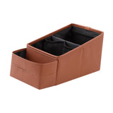 Maxbell Car Armrest Storage Box Auto Interior Accessories for Truck Auto Travel Brown