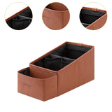 Maxbell Car Armrest Storage Box Auto Interior Accessories for Truck Auto Travel Brown