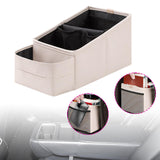 Maxbell Car Armrest Storage Box Auto Interior Accessories for Truck Auto Travel Beige