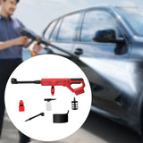 Maxbell Pressure Washer Cleaning Tool Adjustable 6 in 1 Nozzle Electric Auto Washer