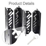 Awning Bracket Direct Replace Wind Proof Easy Use Black Shade Canopy Support 2 Set