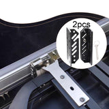 Awning Bracket Direct Replace Wind Proof Easy Use Black Shade Canopy Support 2 Set