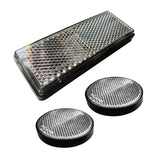 Maxbell 3x Motorcycle Reflector Light Reflective Strip for Motorbike Truck