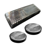 Maxbell 3x Motorcycle Reflector Light Reflective Strip for Motorbike Truck