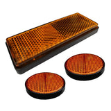 Maxbell 3x Motorcycle Reflector Light Reflective Strip for Motorbike Truck