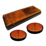 Maxbell 3x Motorcycle Reflector Light Reflective Strip for Motorbike Truck