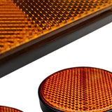 Maxbell 3x Motorcycle Reflector Light Reflective Strip for Motorbike Truck