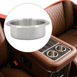 Maxbell Replacement Drop in Cup Holder Accessory Simple Assembly 201 Stainless Steel 85x33.8mm