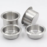 Maxbell Replacement Drop in Cup Holder Accessory Simple Assembly 201 Stainless Steel 85x33.8mm