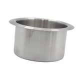 Maxbell Replacement Drop in Cup Holder Accessory Simple Assembly 201 Stainless Steel 90x70mm