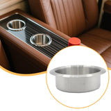 Maxbell Replacement Drop in Cup Holder Accessory Simple Assembly 201 Stainless Steel 95x40mm