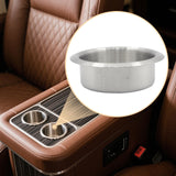Maxbell Replacement Drop in Cup Holder Accessory Simple Assembly 201 Stainless Steel 95x40mm