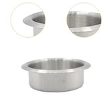 Maxbell Replacement Drop in Cup Holder Accessory Simple Assembly 201 Stainless Steel 95x40mm
