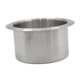 Maxbell Replacement Drop in Cup Holder Accessory Simple Assembly 201 Stainless Steel 95x65mm
