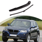Maxbell Rear Windshield Wiper Arm with Blade Set 61627213242 61627161030 Replacement
