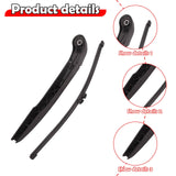 Maxbell Rear Windshield Wiper Arm with Blade Set 61627213242 61627161030 Replacement