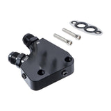 Maxbell Engine Oil Cooler Adapter Kit Components Aluminum Alloy for LS1 LS6