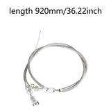Maxbell Braided Throttle Cable Kit 36 inch Vehicle for Chevrolet LS1/LS Engines