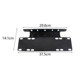 Maxbell License Plate Light Bracket Premium for Work Light Professional Cars Replace Two Rows of Holes