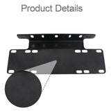 Maxbell License Plate Light Bracket Premium for Work Light Professional Cars Replace Two Rows of Holes