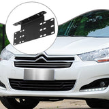 Maxbell License Plate Light Bracket Premium for Work Light Professional Cars Replace Three Rows of Holes