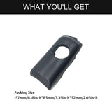 Maxbell Glove Box Lock Handle Cover Car Part Handle Cap Convenient Easy Installation Black