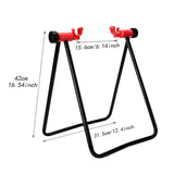 Maxbell Road Bike Stand Foldable Vertical Repair Floor Stand for Yard Shed Shop