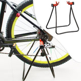 Maxbell Road Bike Stand Foldable Vertical Repair Floor Stand for Yard Shed Shop